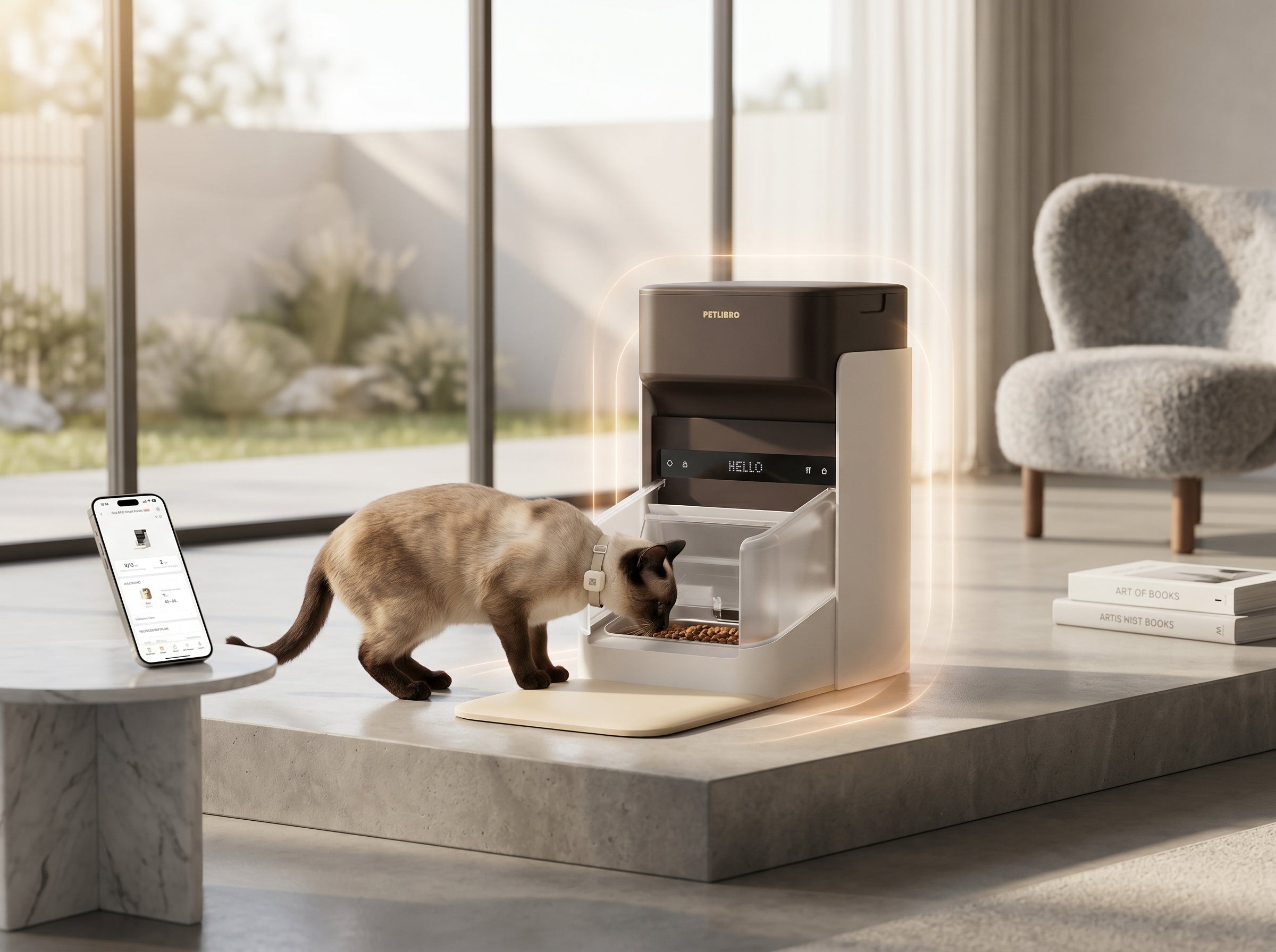 Smart Automatic Pet Feeder – Fresh Meals On Schedule