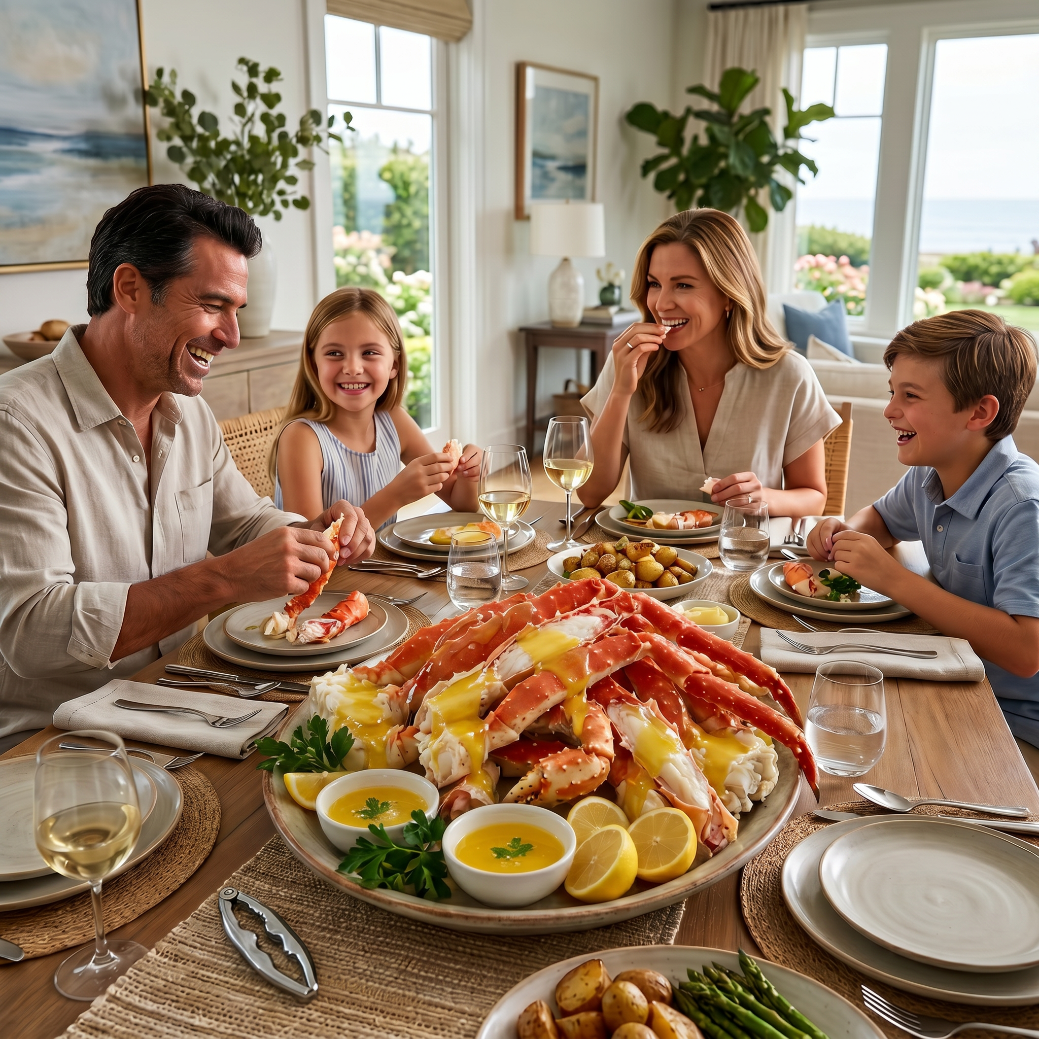 Premium Jumbo Alaskan King Crab Legs – Luxury Seafood Experience